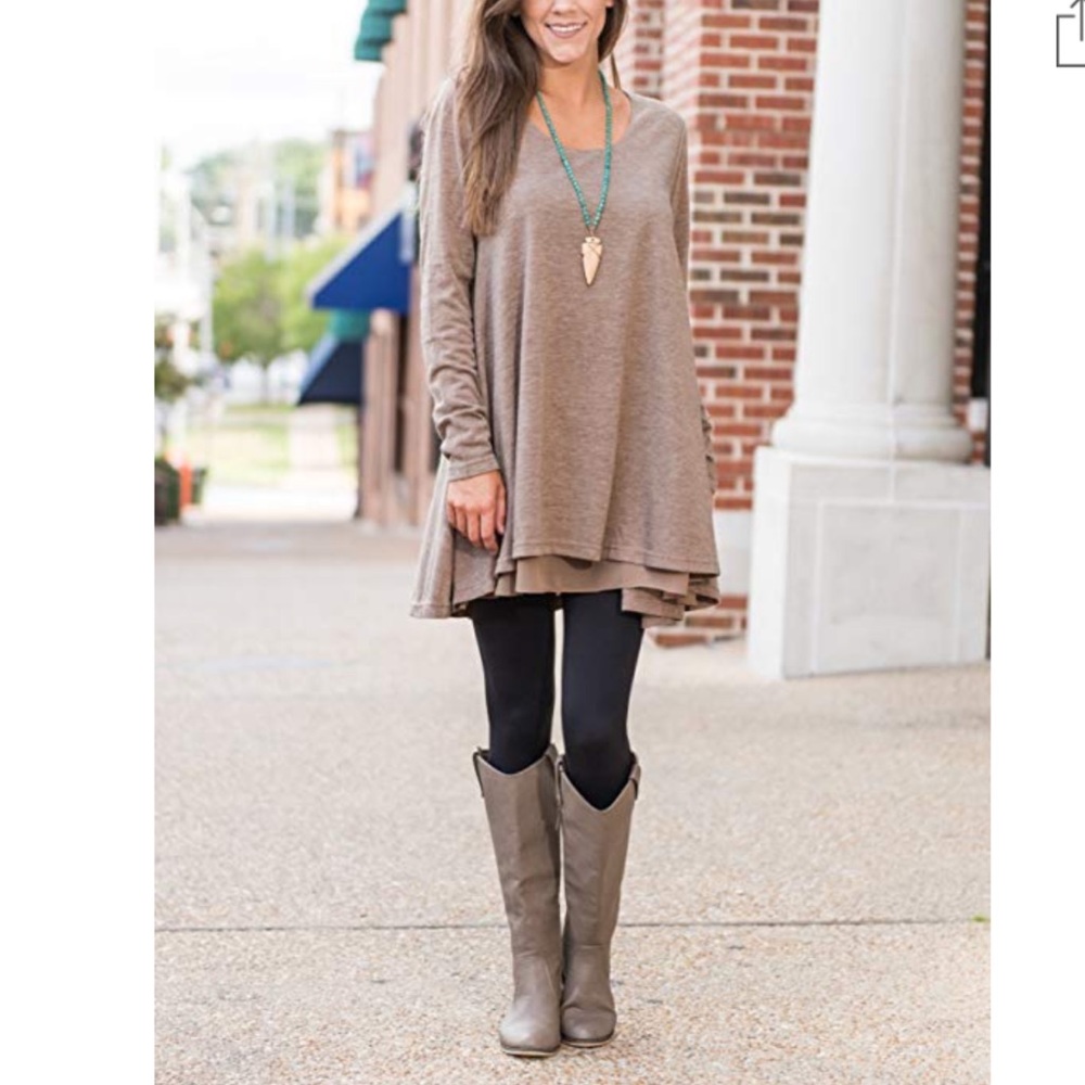 Long Sleeve Layered Tunic